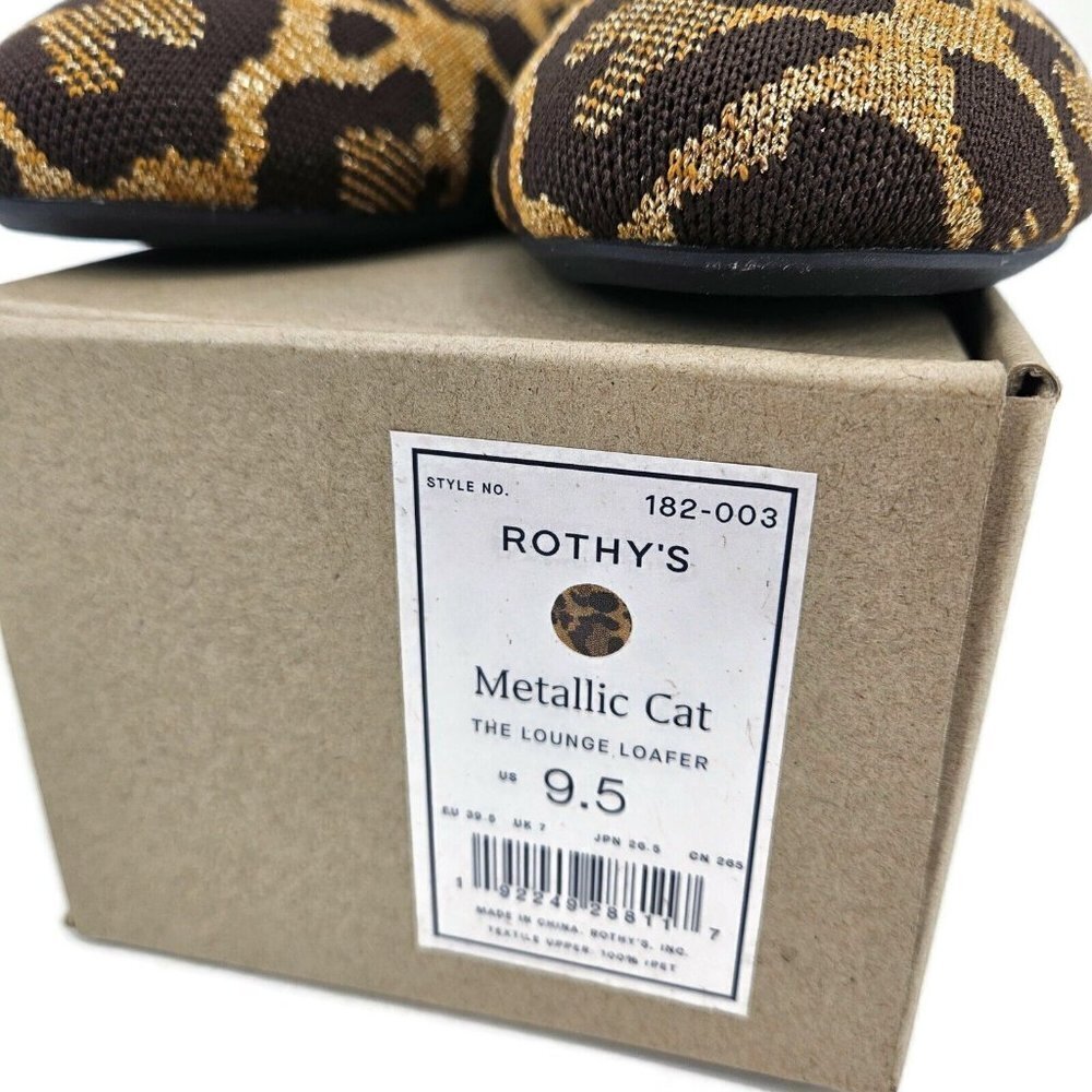 Rothy's Metallic Cat The Lounge Loafer - Picture 2 of 9